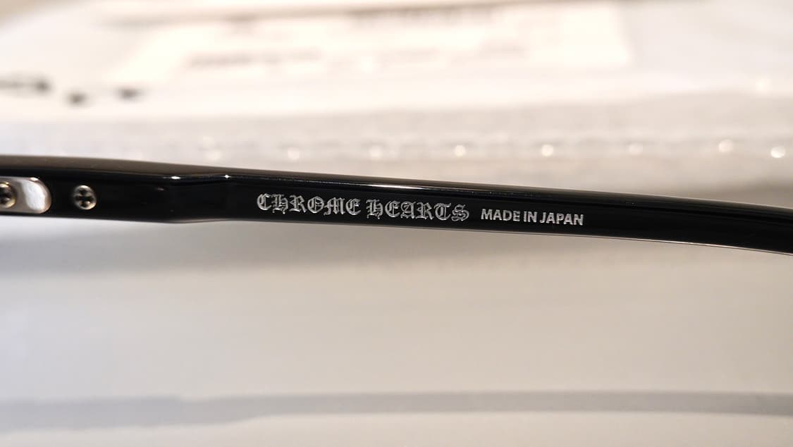 크롬하츠안경 블라진 블랙/실버 상품이미지9