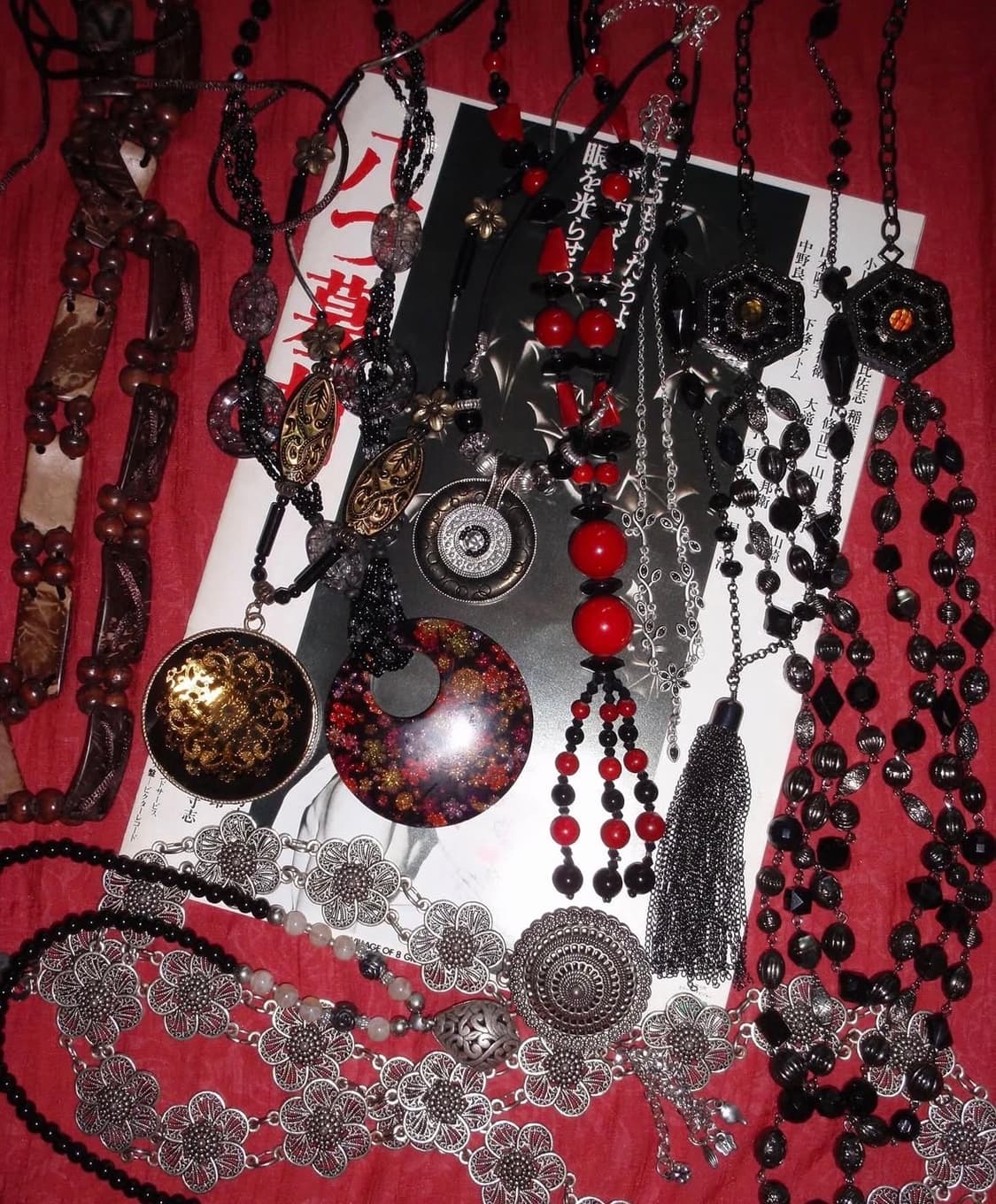 오리엔탈 일본 요괴 레테 목걸이 상품이미지1