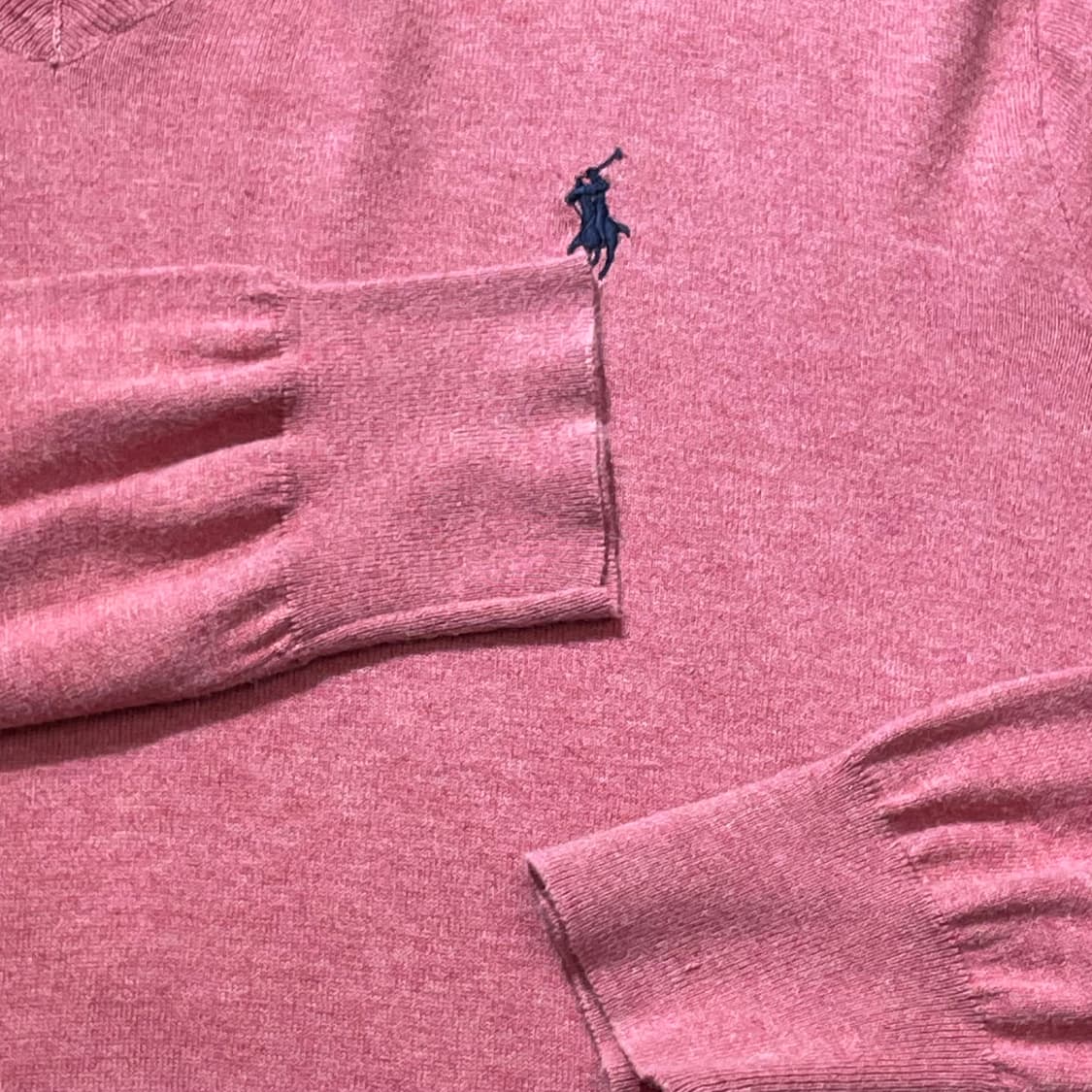 (M) POLO 폴로 랄프로렌 피마코튼 브이넥 니트 상품이미지6