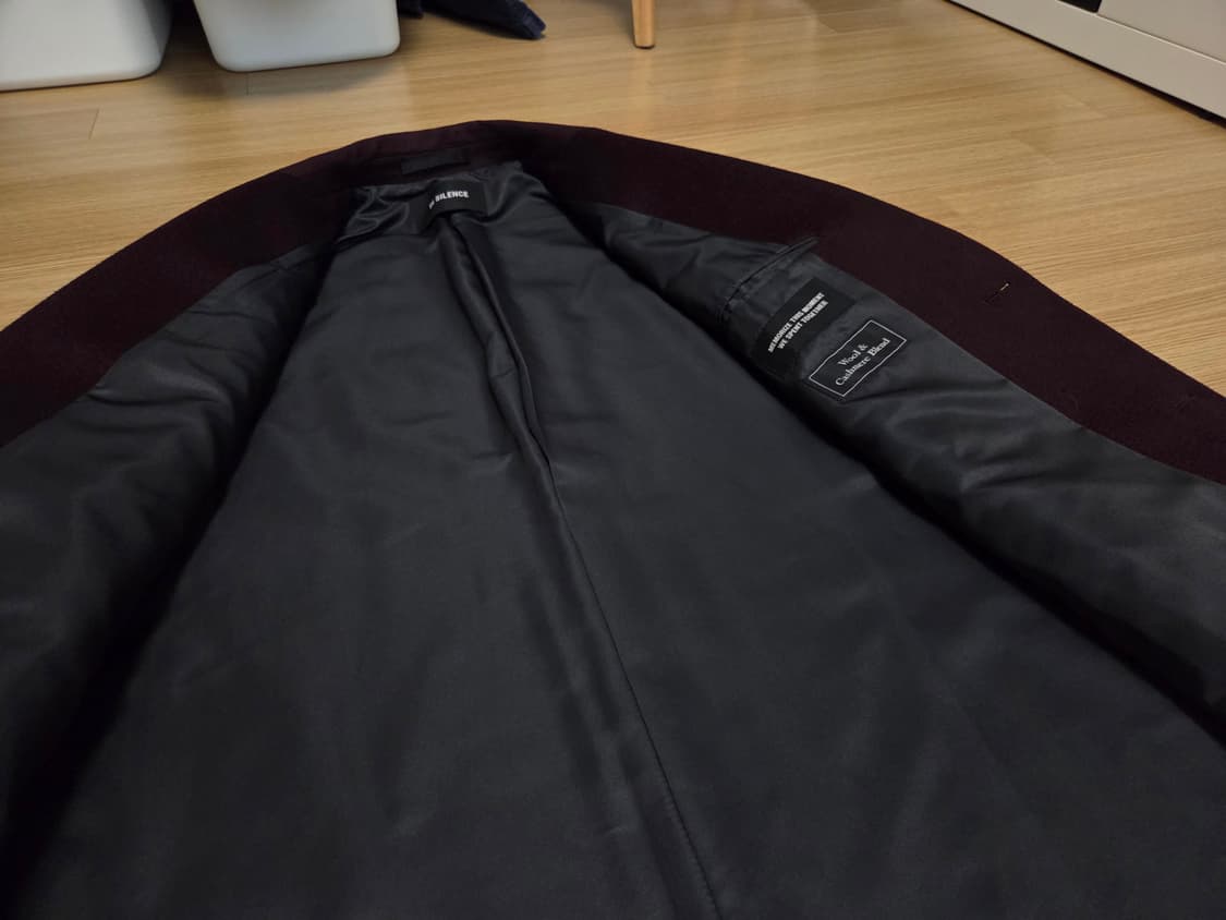 인사일런스 SOLIST 오버사이즈 캐시미어 코트 상품이미지5