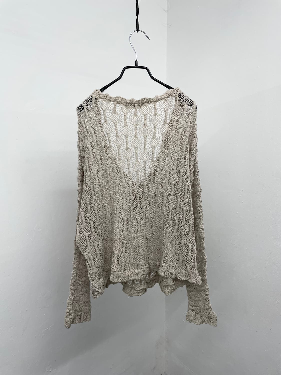 모리 그런지 버튼 루즈 탑 상품이미지7