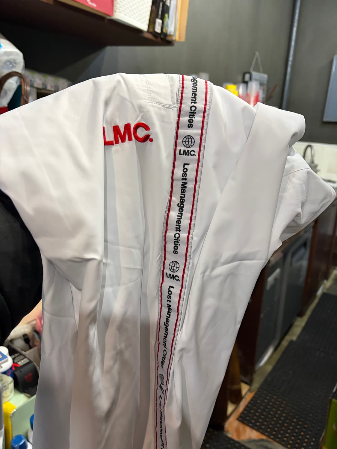 LMC 트랙팬츠 화이트 M 상품이미지1