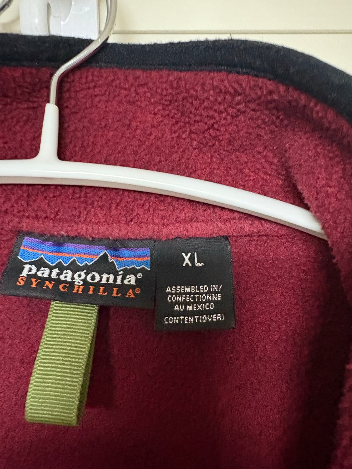 파타고니아 신칠라 마수피얼 버건디(XL) 상품이미지6
