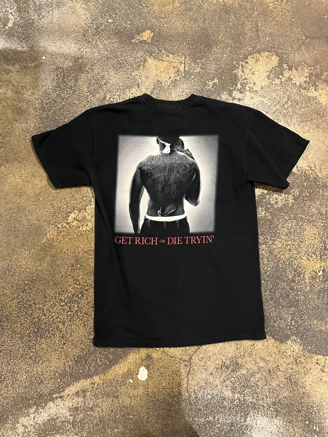 빈티지 00s 50cent 부틀렉 티셔츠 상품이미지3