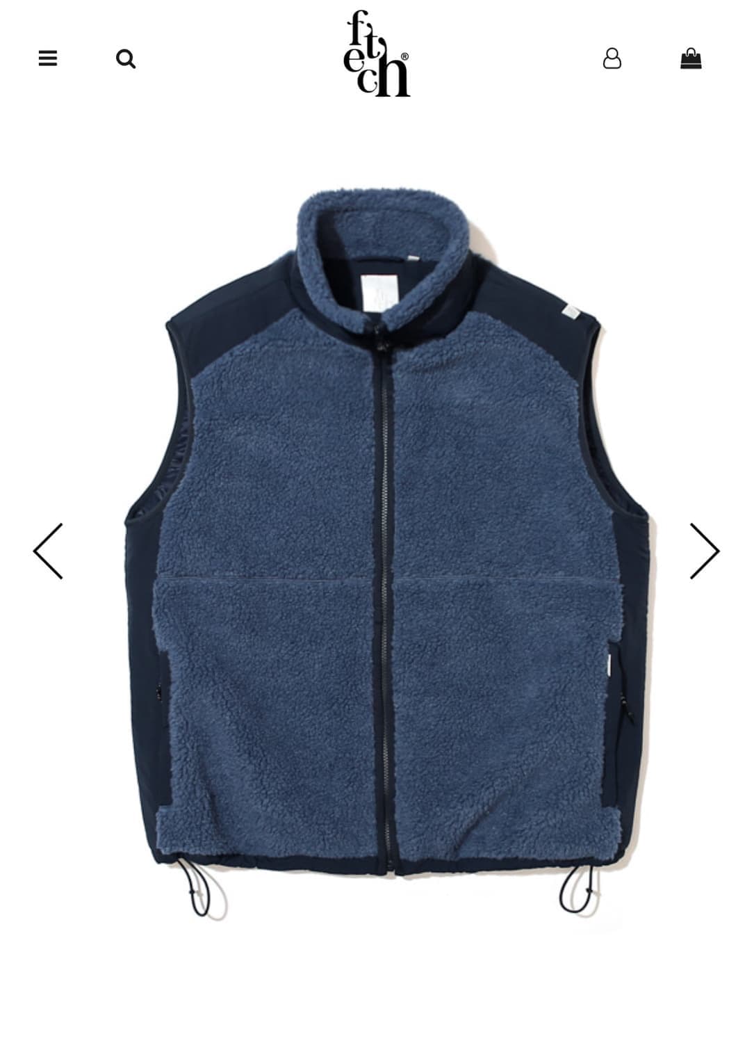 Fetch 프리마로프트 쉐르파 베스트 상품이미지1