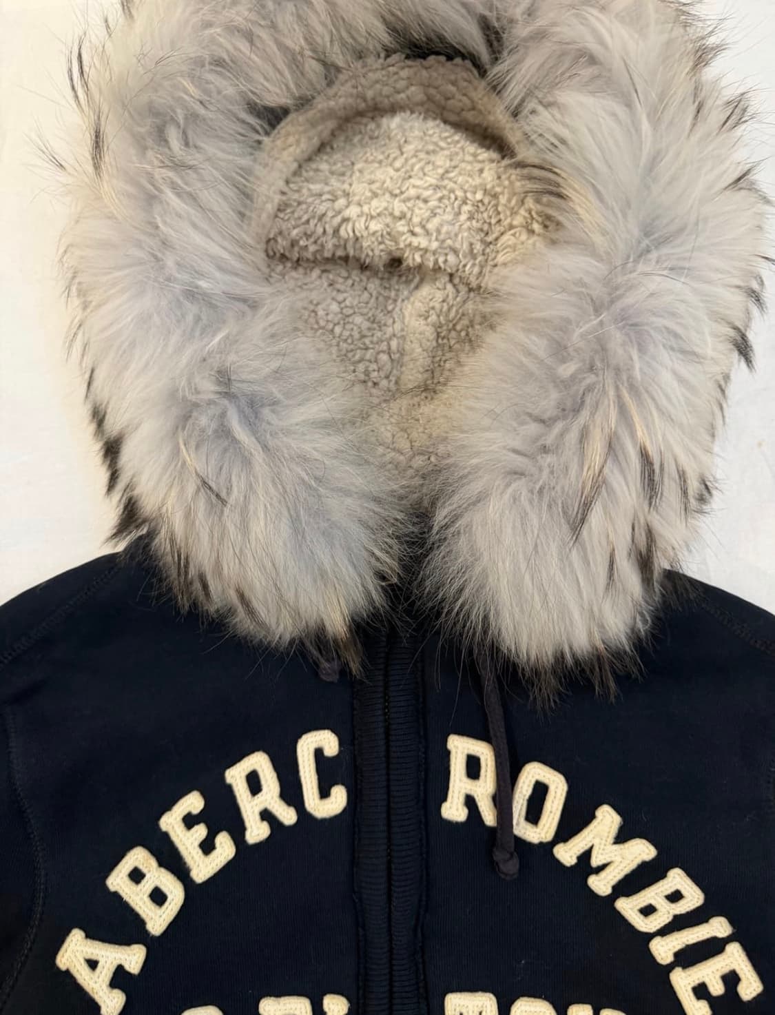 아베크롬비 울프죠 퍼 후드집업 상품이미지2