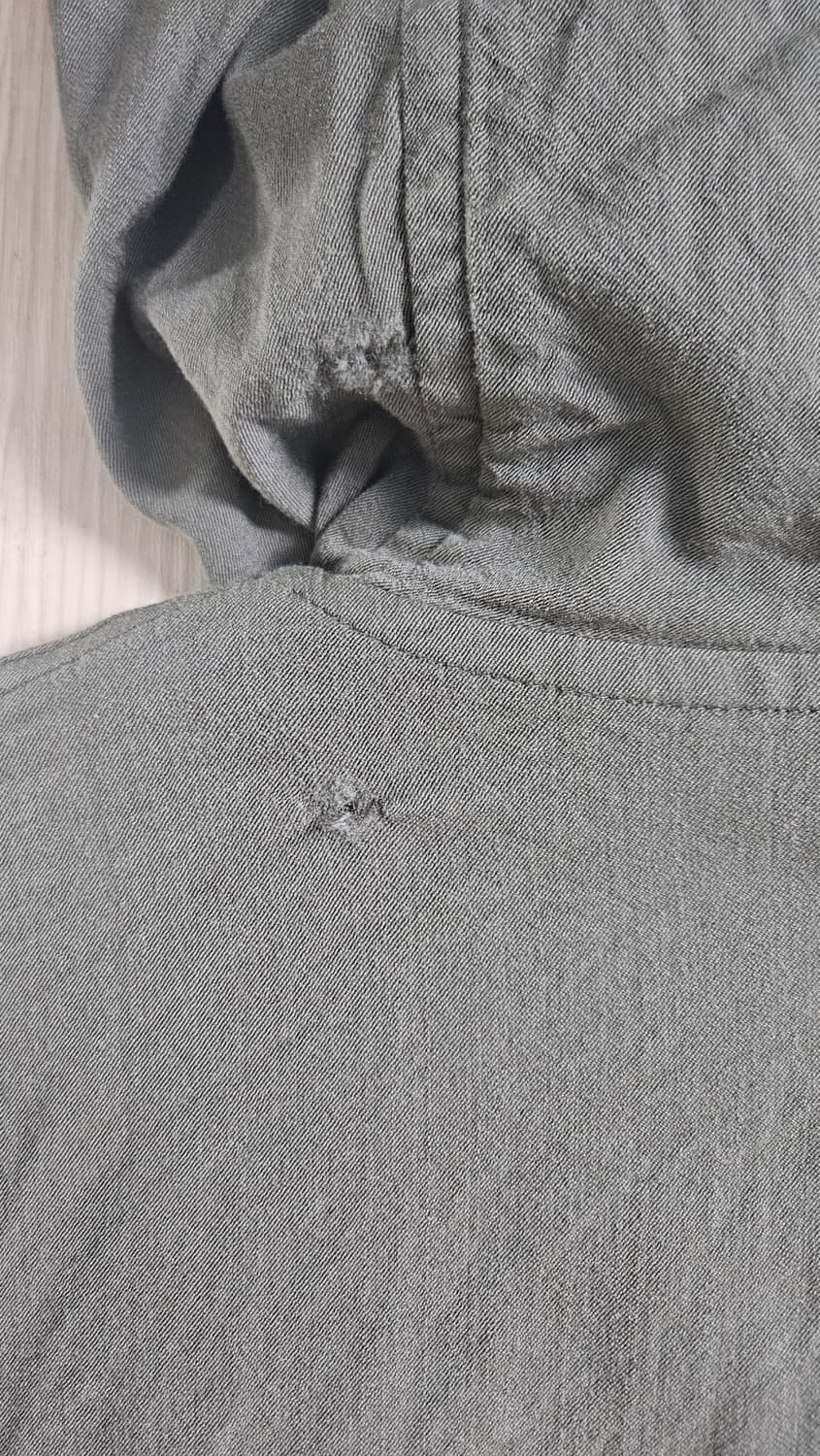 y's for men (요지 야마모토) 빈티지 밀리터리 후드 야상 L 상품이미지4