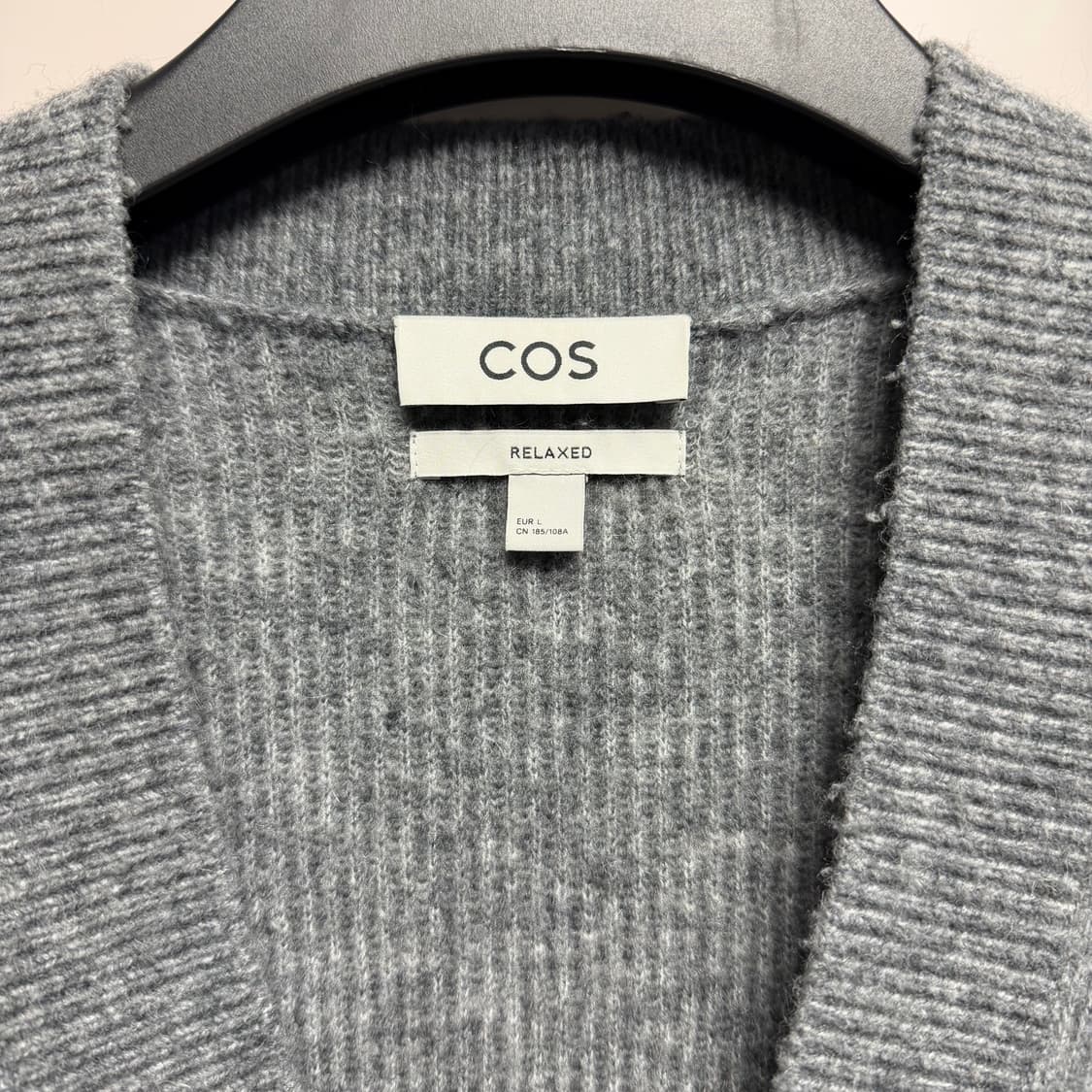 COS 릴렉스드 울 가디건 (L) 상품이미지3
