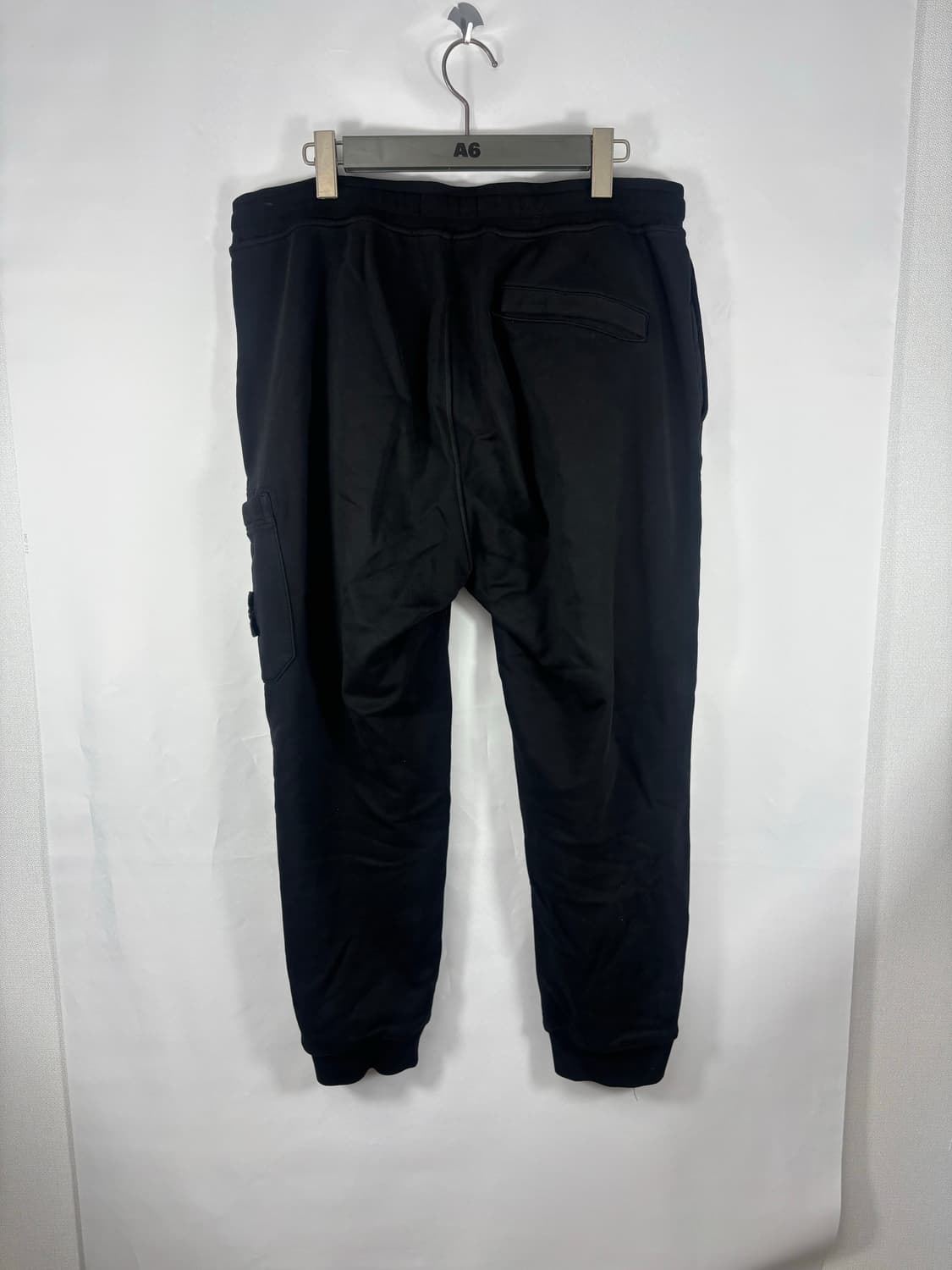 (23SS)스톤아일랜드 코튼 플리스 카고 팬츠 블랙XL 상품이미지2