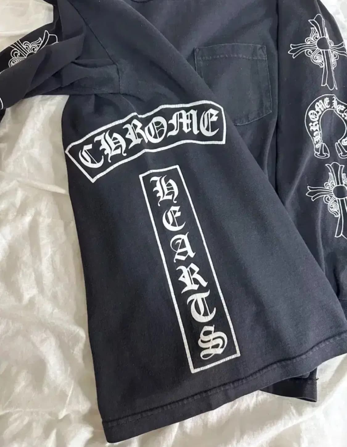 90s usa og 크롬하츠 롱슬리브 LS 판매합니다 상품이미지4