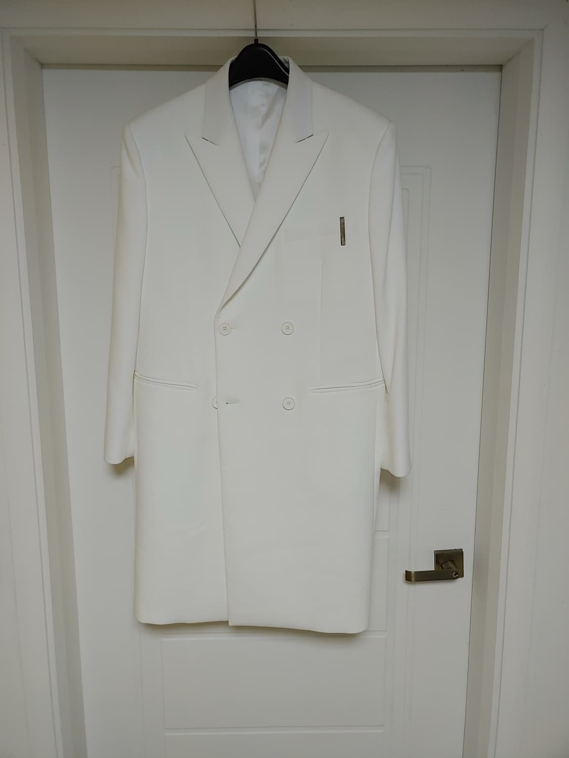 시스템옴므 21ss 파리컬렉션 더블 트렌치 코트 팝니다 상품이미지3