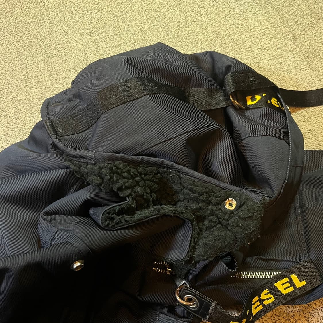 디젤 오버 W-PELLY 항공 돕바 자켓 상품이미지3