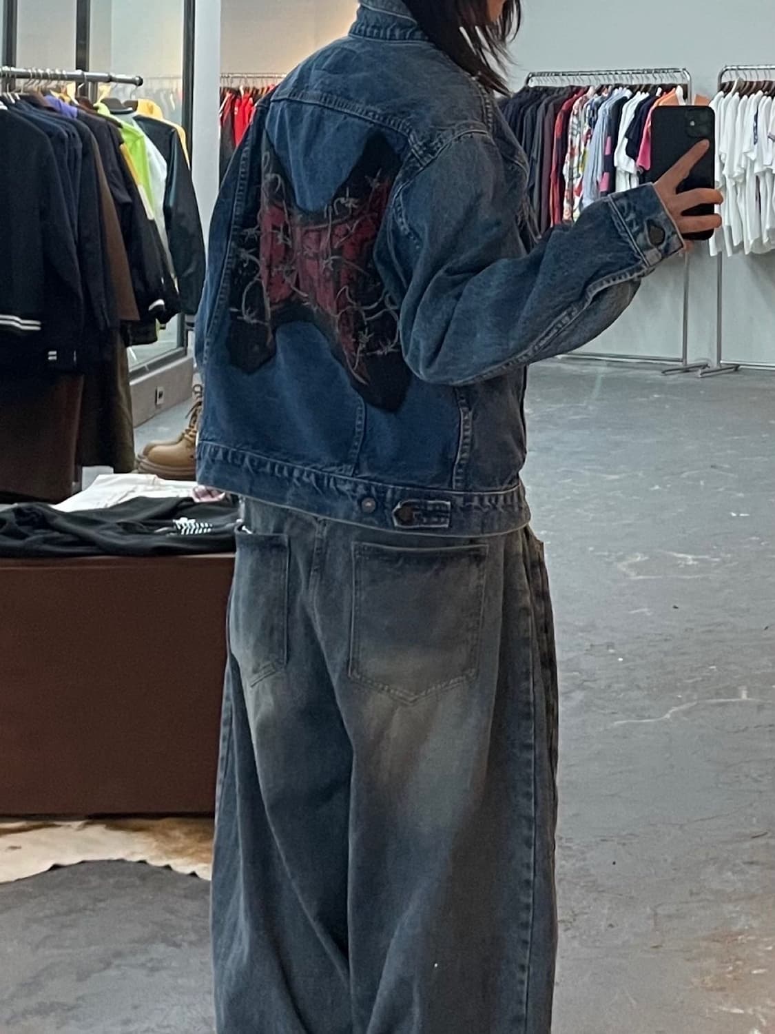 리바이스 커스텀 데님 트러커 자켓 H1673 상품이미지2