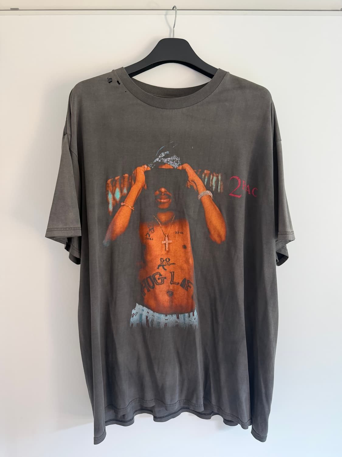 [XL] 90s 2pac 투팍 반팔 티셔츠 All Eyes On Me 상품이미지1