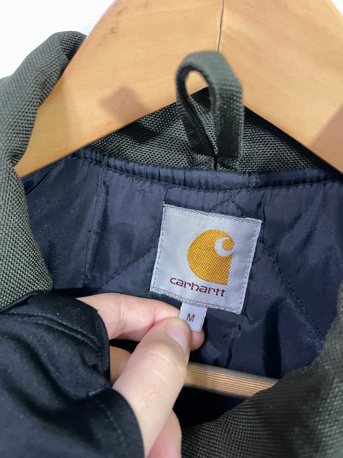 칼하트 wip 워크자켓 아크틱 자켓 100 사이즈 카키색 상품이미지7