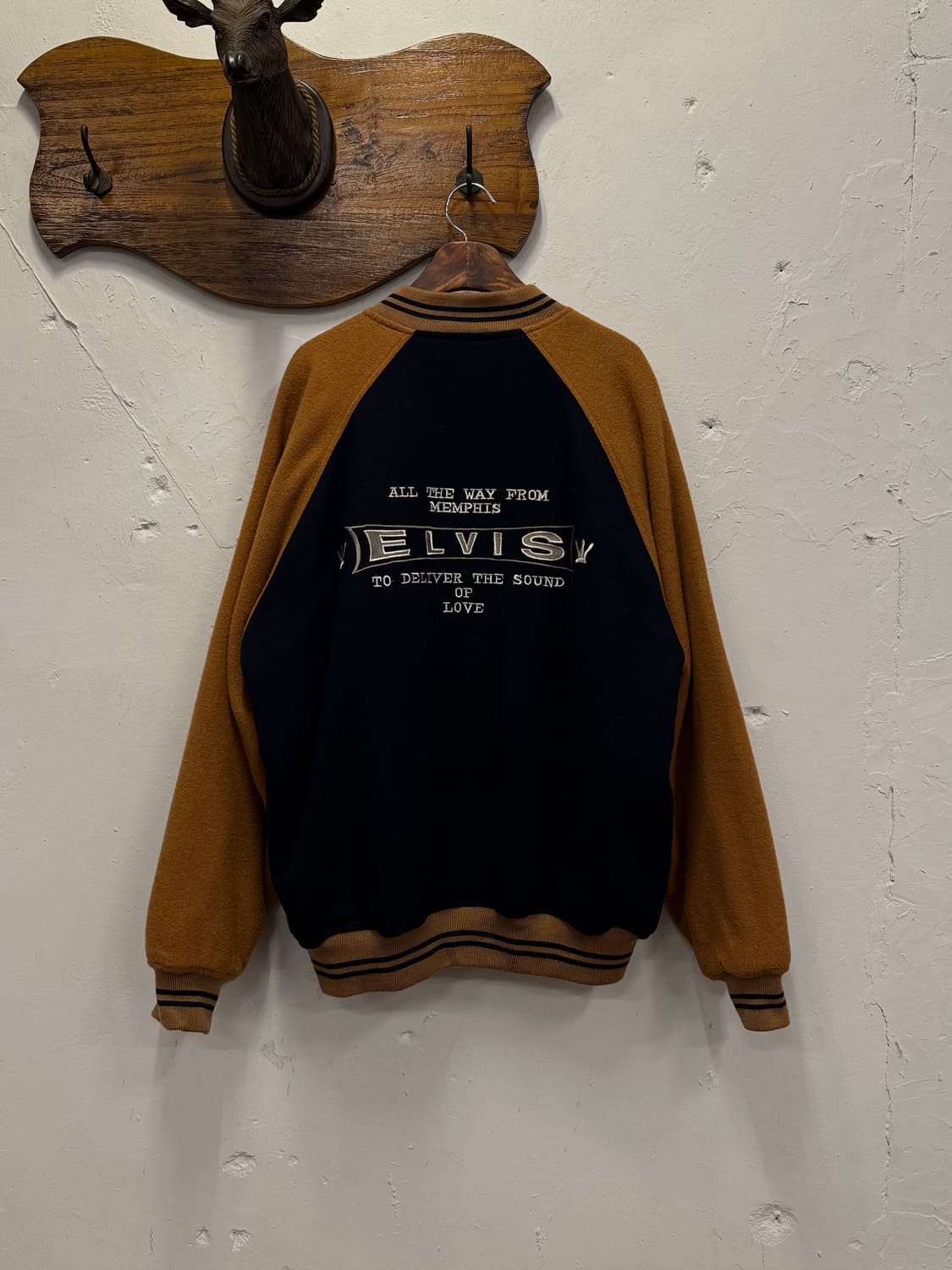  XL) Elvis Presley Wool Varsity Jacket  상품이미지2
