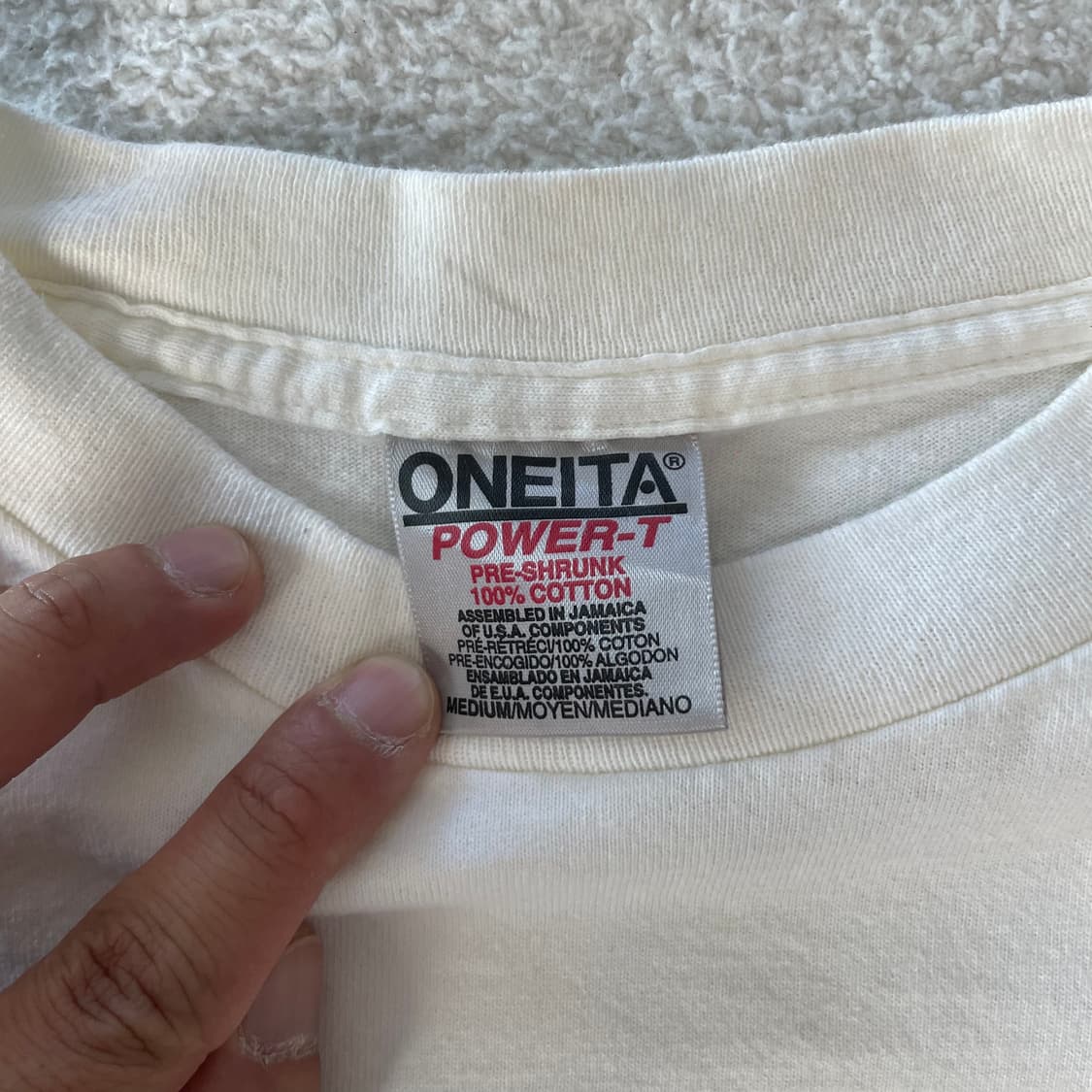 90s 라스베이거스 레이싱 싱글스티치 반팔 티셔츠  상품이미지6