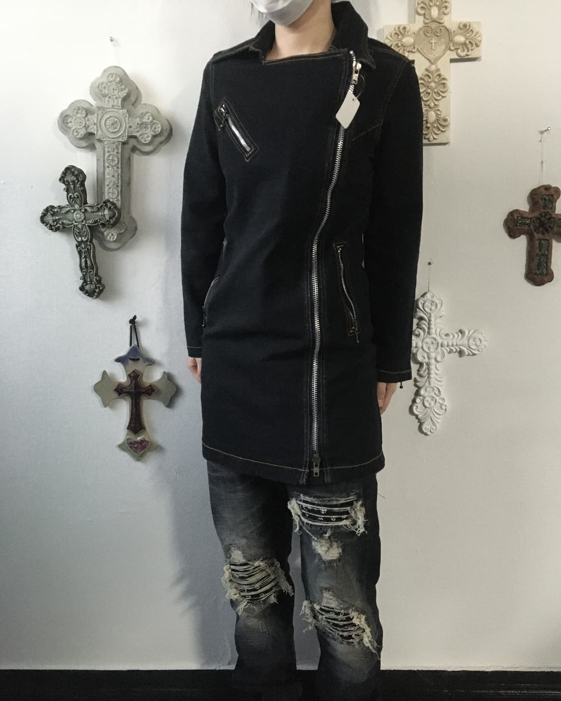 Belted denim jacket 상품이미지7