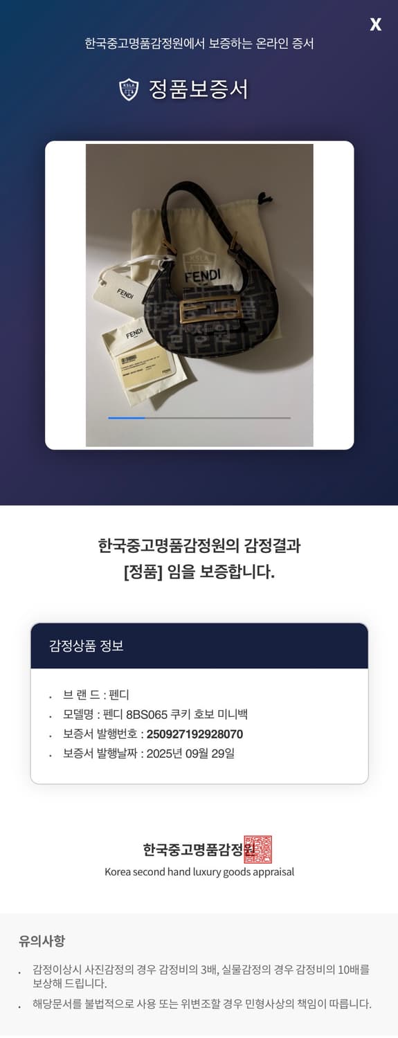 펜디 FF 자카드 호보백 미니 상품이미지10