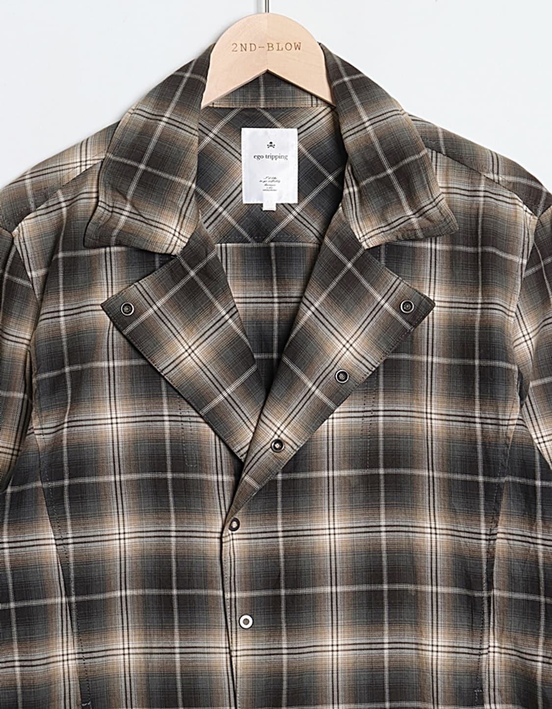 ego tripping 2way Check Shirts 상품이미지2