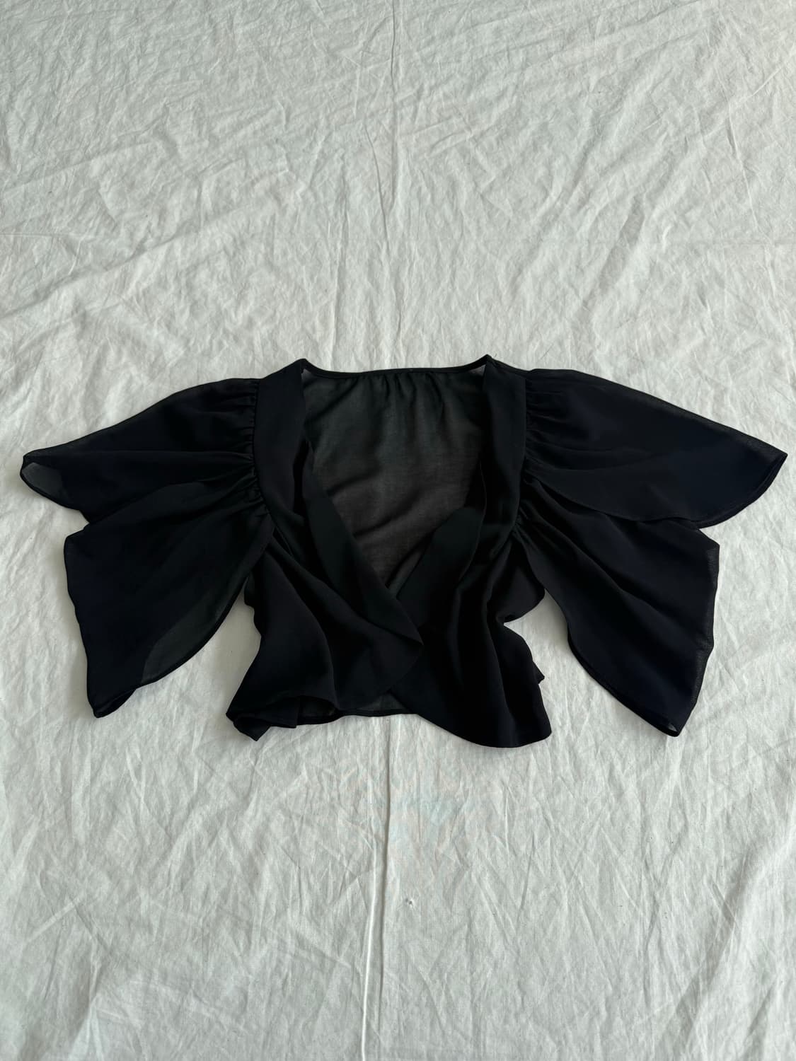 블랙 긱시크 페어리 볼레로 상품이미지4