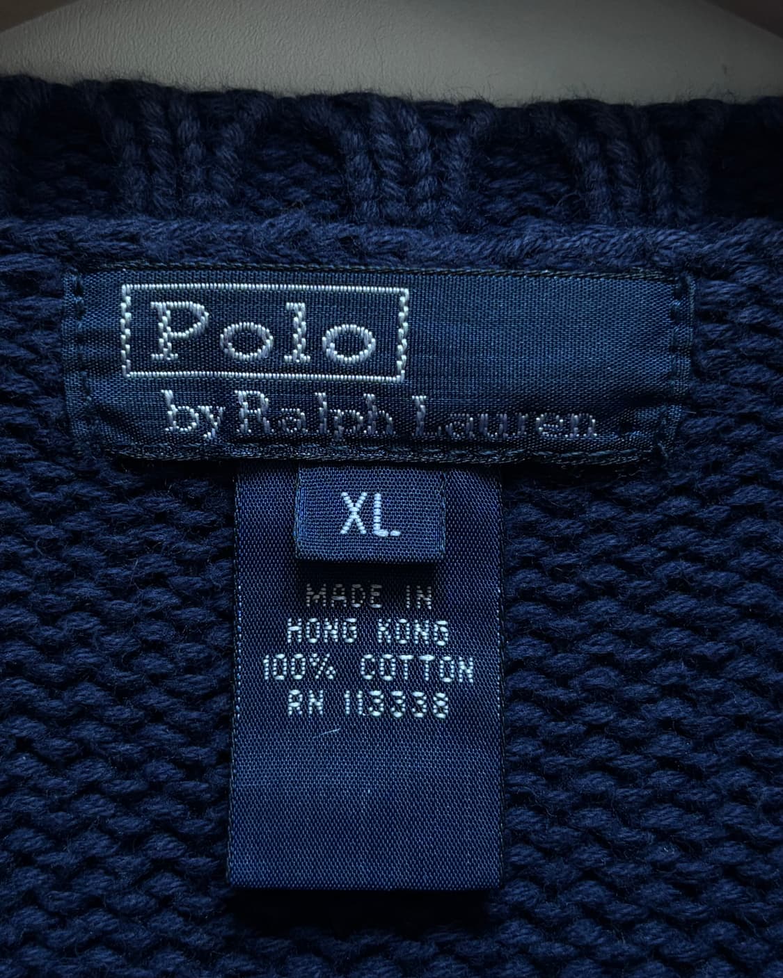 Polo 폴로 랄프로렌 성조기RL자수 코튼 니트  상품이미지7