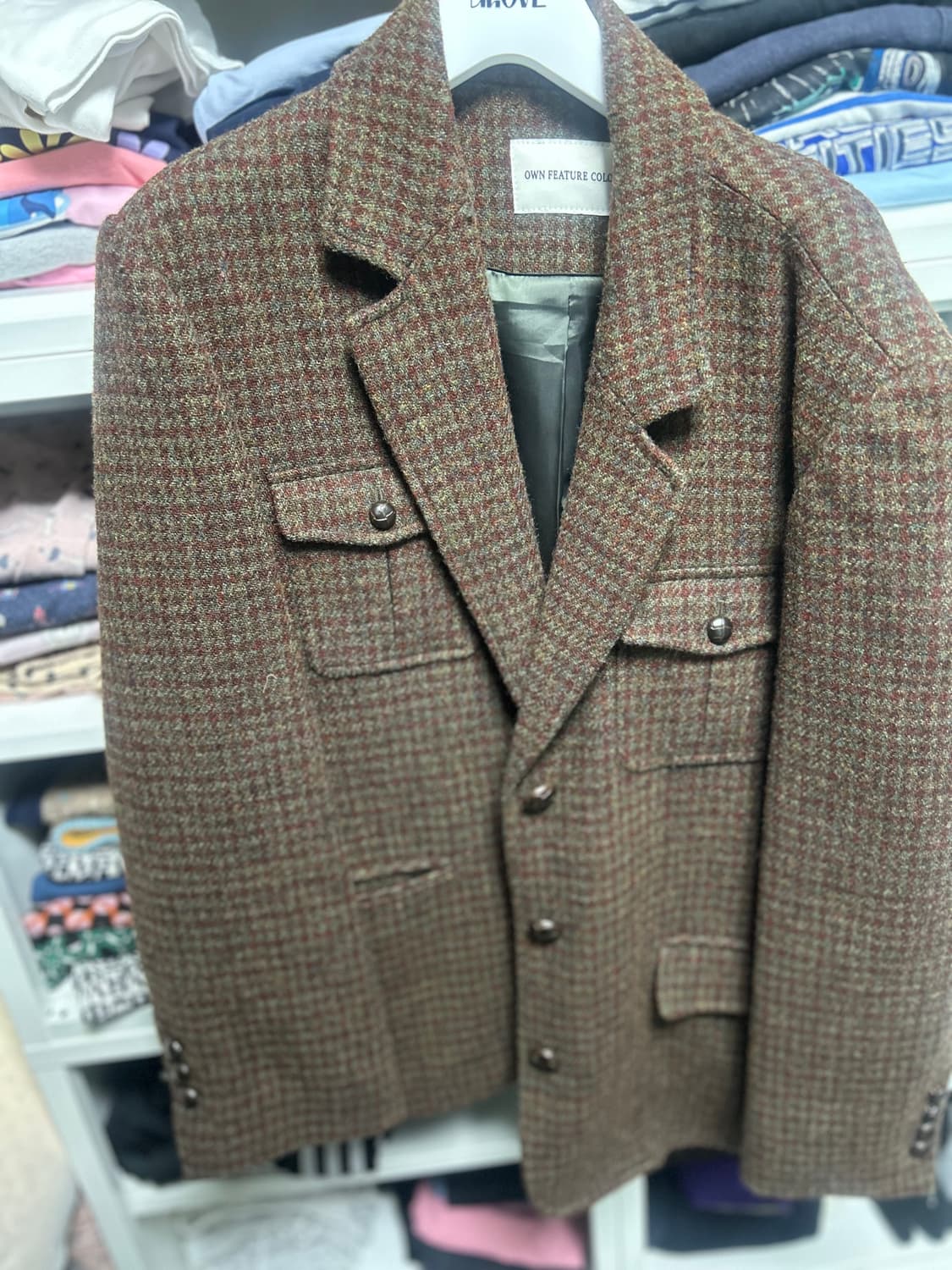 OFC Most Check Jacket (Khaki) 상품이미지6