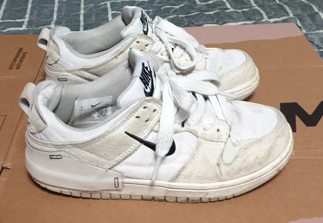 나이키 덩크로우 디스럽트2 화이트 라이트본 (230) 상품이미지2