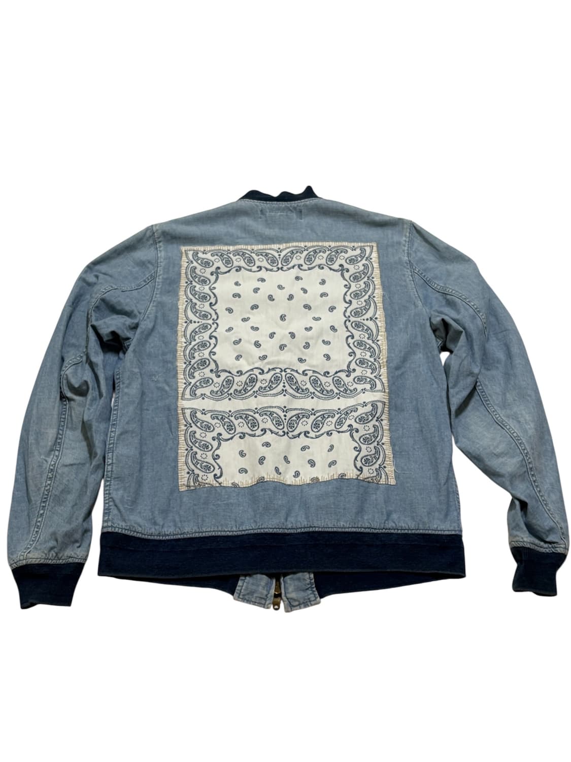 레미릴리프 데님 반다나 봄버자켓 상품이미지3