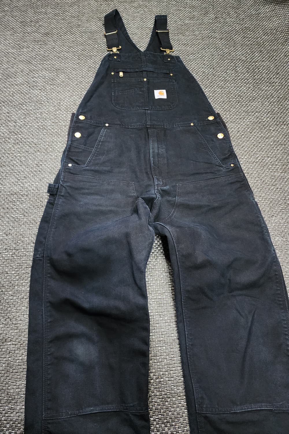 칼하트 블랙 오버롤  34 사이즈  상품이미지7