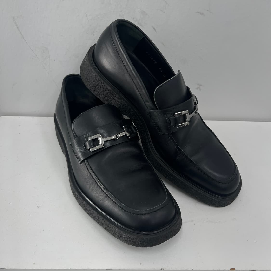 Gucci 구찌 홀스빗 가죽 드레스 로퍼 9.5 상품이미지1