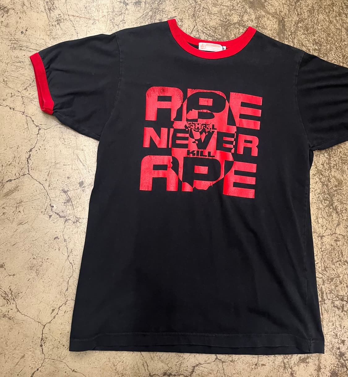 00s 베이프 ape never kill ringer T 상품이미지3