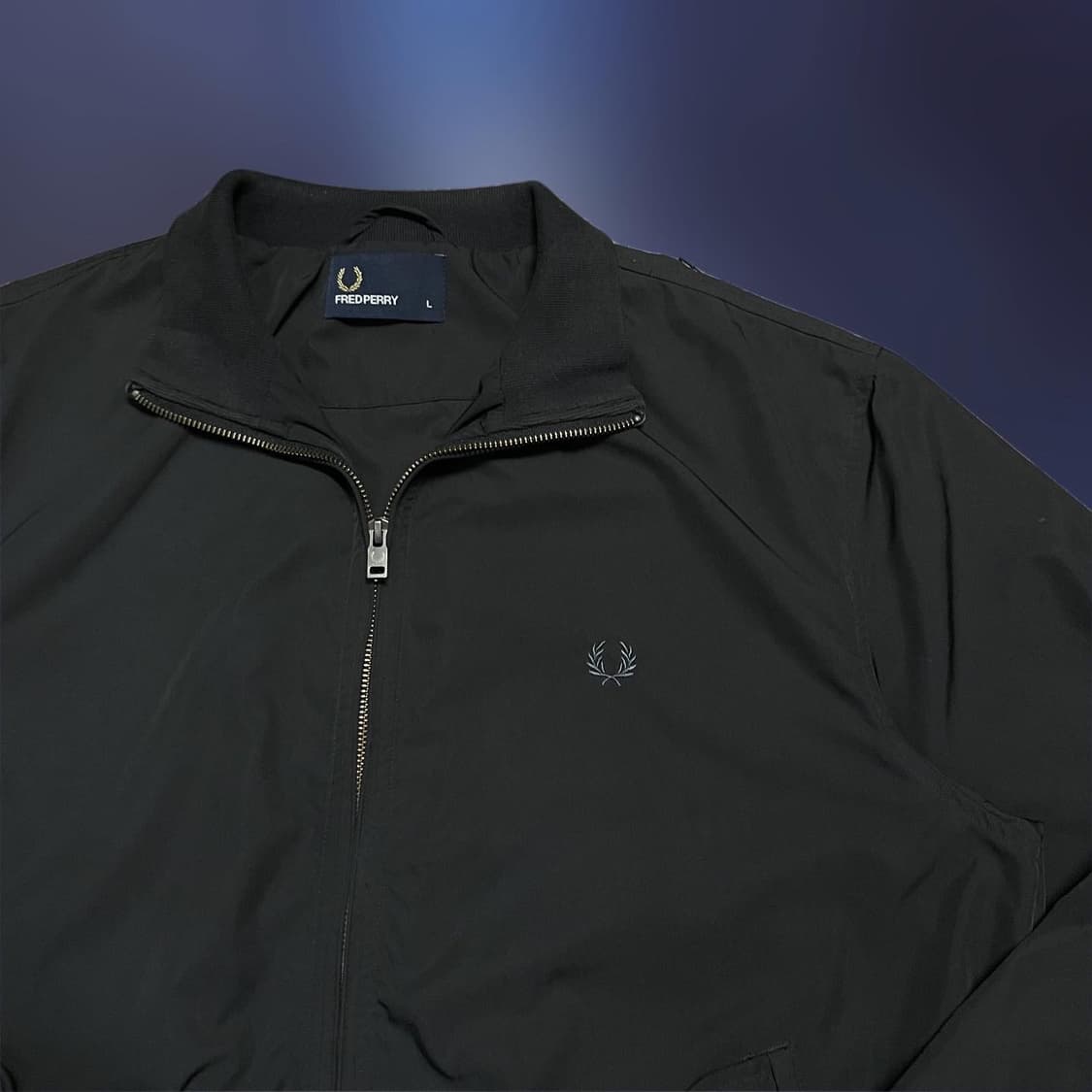 프레드페리 차콜 블루종 자켓 상품이미지2