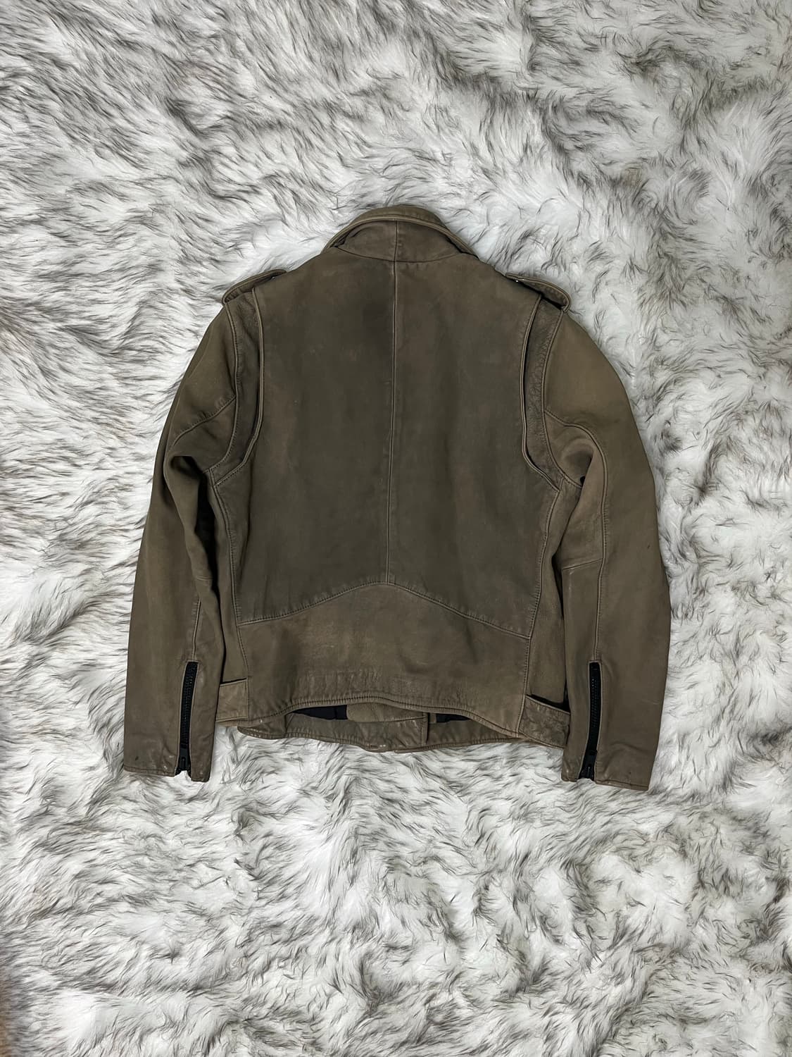 [S] Current Elliott 워싱 라이더 자켓 상품이미지2