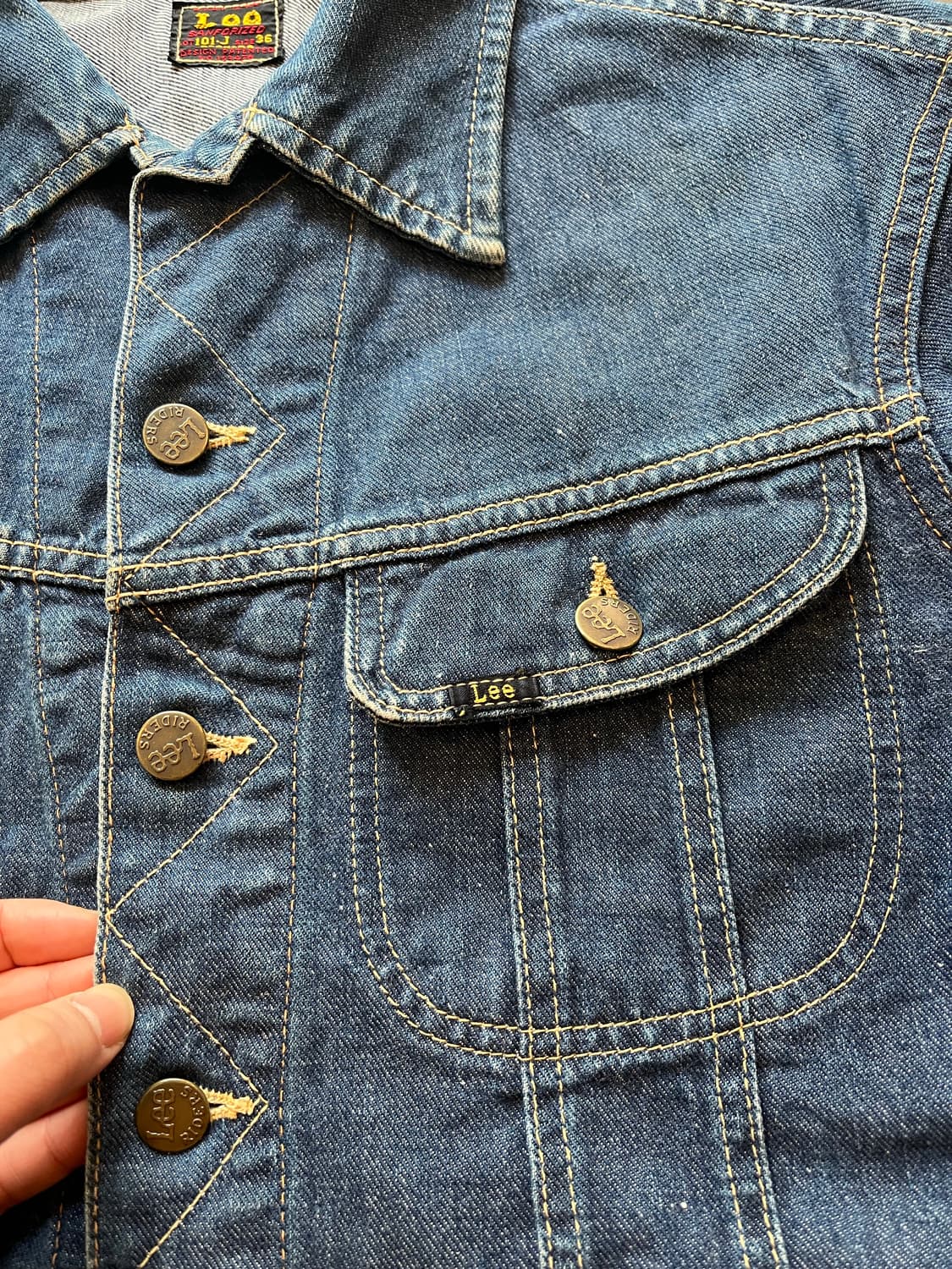 Lee x 리얼맥코이 101j 데님자켓 상품이미지7