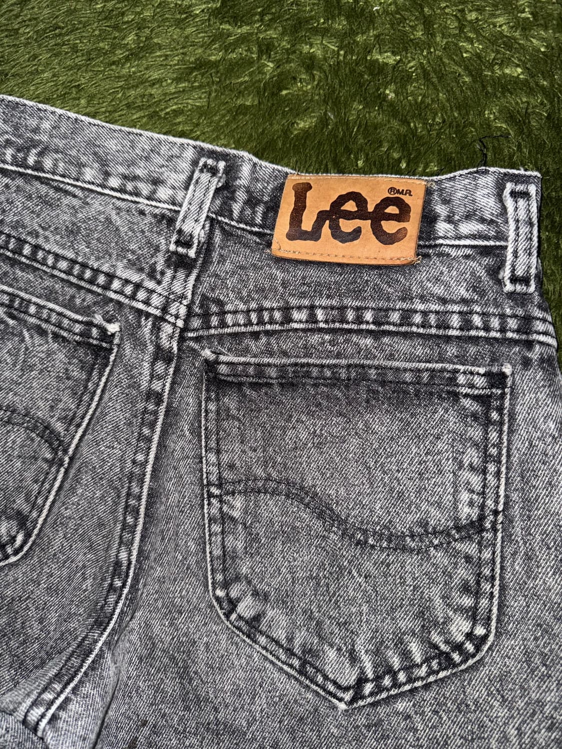 [27] 90s LEE 리 MADE IN USA 스톤 워시 데님 팬츠 상품이미지9