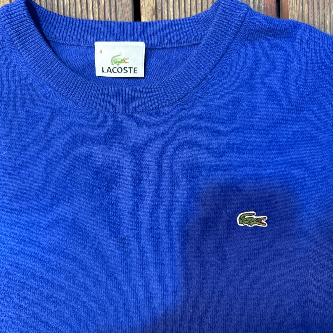 라코스테 블루 니트 상품이미지2