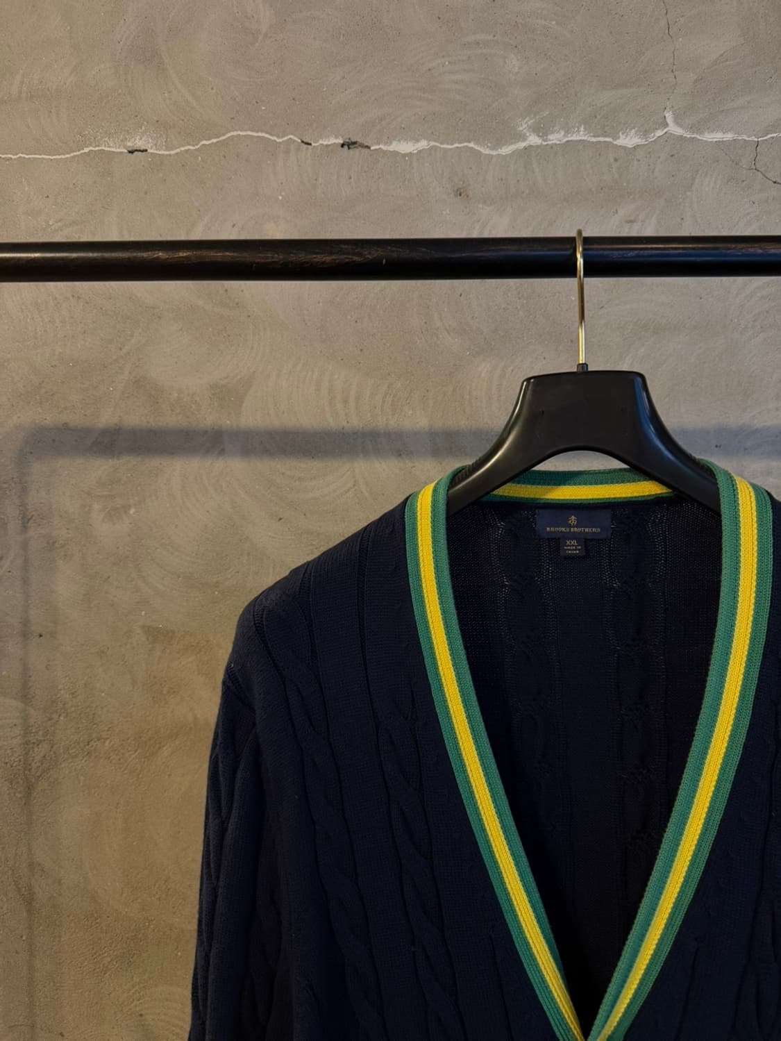 브룩스 브라더스 케이블 가디건 105~110 상품이미지6