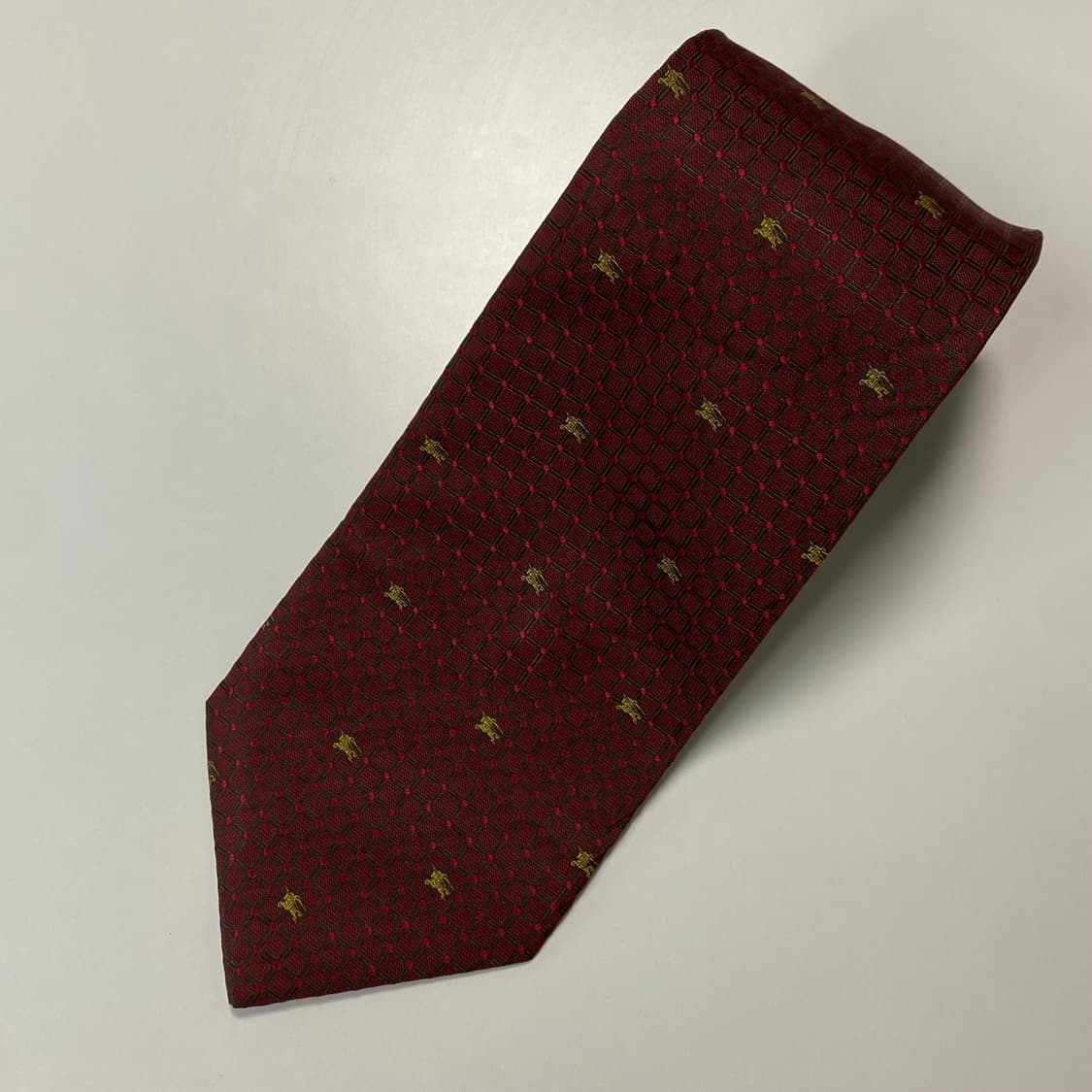 버버리 모노그램 명품 정품 넥타이 (Burberry) 상품이미지5