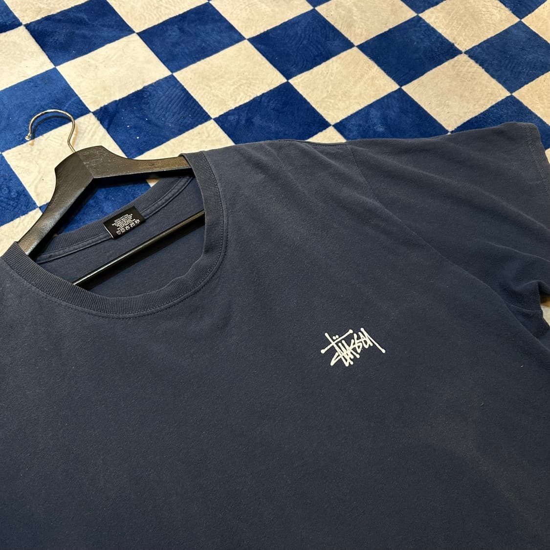Stussy blue T-shirts 상품이미지3