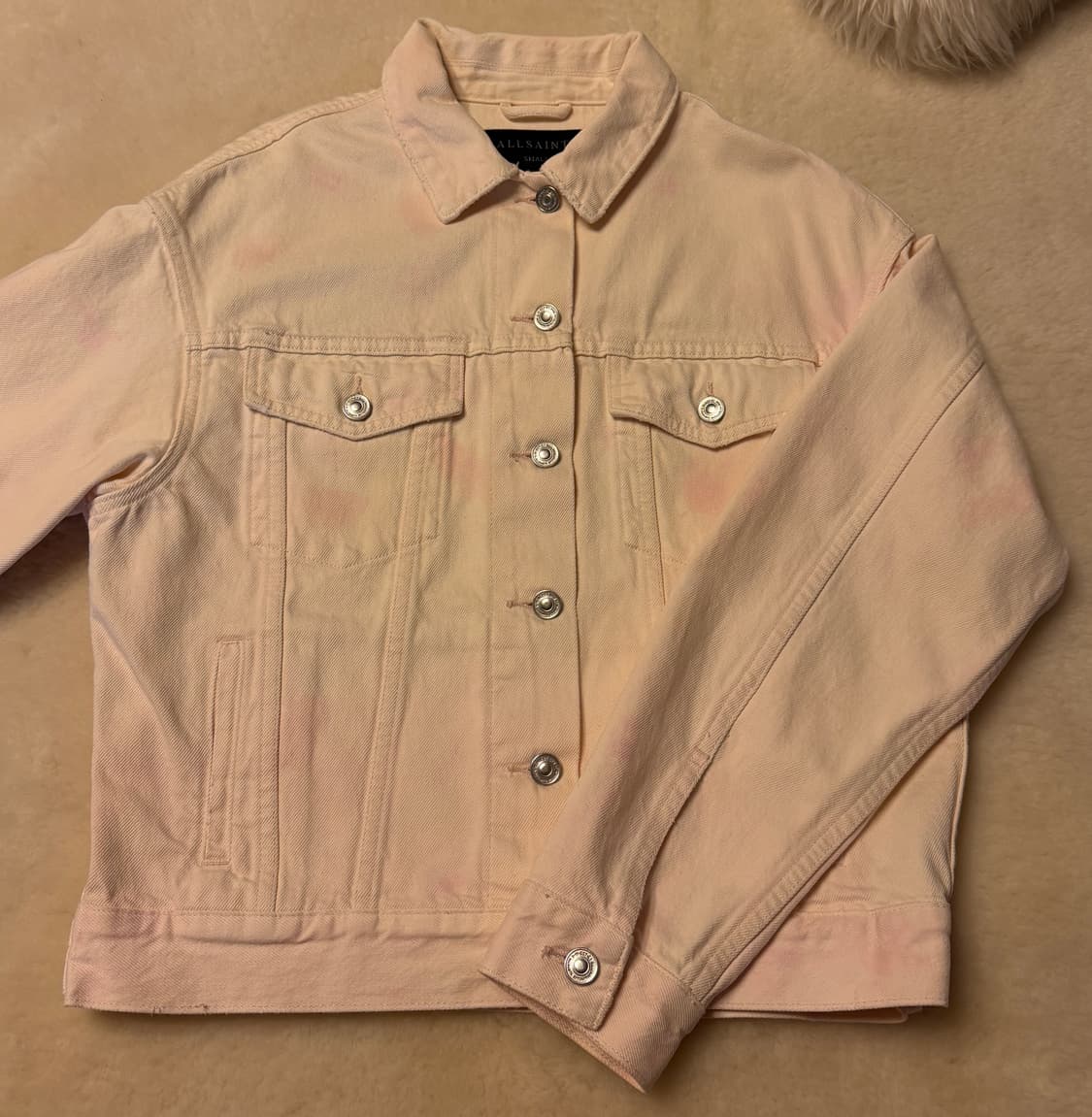 올세인츠 데님 자켓 s 상품이미지2