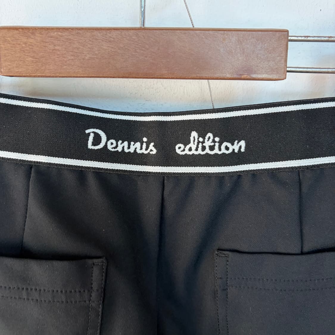 데니스 에디션 블랙 여성 정장 바지 슬랙스 상품이미지4