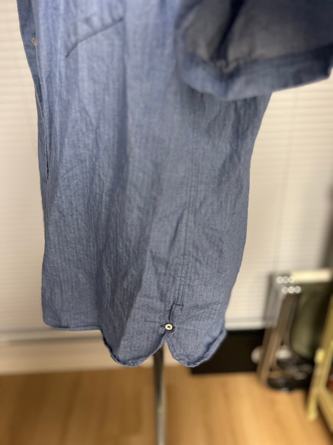 NONNATIVE 인디고 닥터 반팔셔츠 3 상품이미지4
