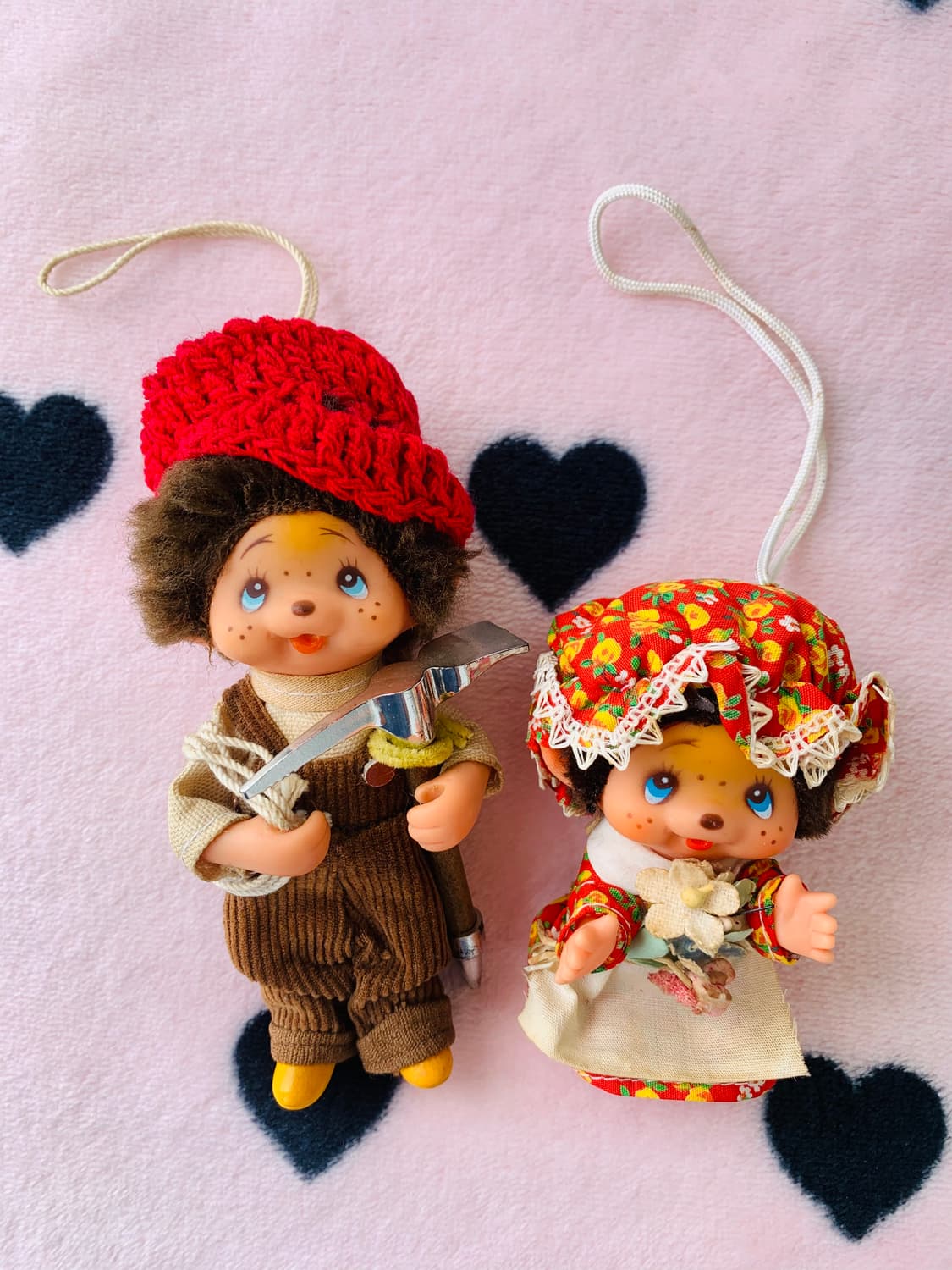 희귀 레트로 농부 & 아낙네 컨셉 몬치치세트 상품이미지6