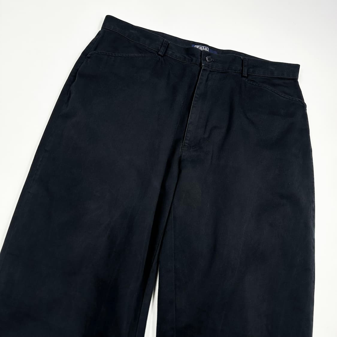 폴로 랄프로렌 레트로 블랙 치노팬츠 (34인치) 상품이미지4