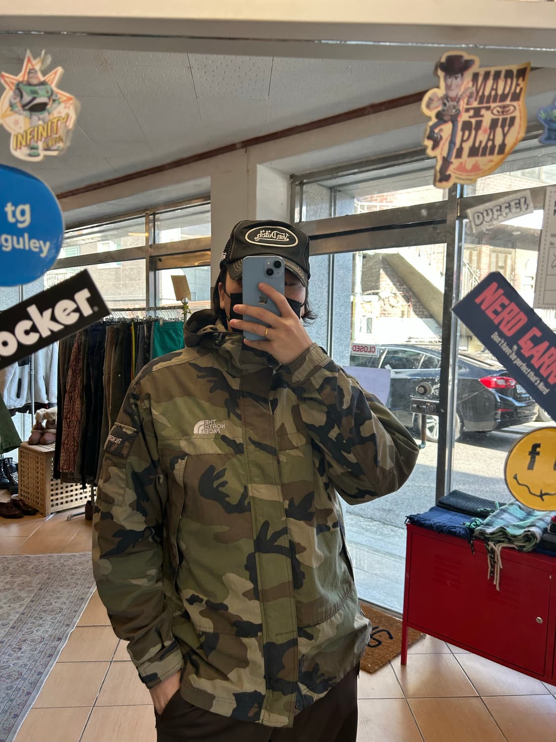 00‘s 노스페이스 카모 마운틴자켓 상품이미지9