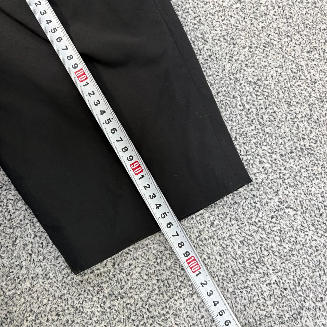 XL 유니클로x띠어리 캐주얼 핀턱 슬랙스 0304J 상품이미지8