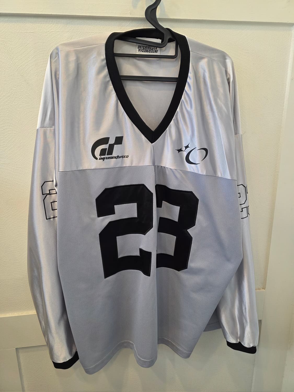 23  메탈 V넥 긴팔 저지 프리 P787 상품이미지2