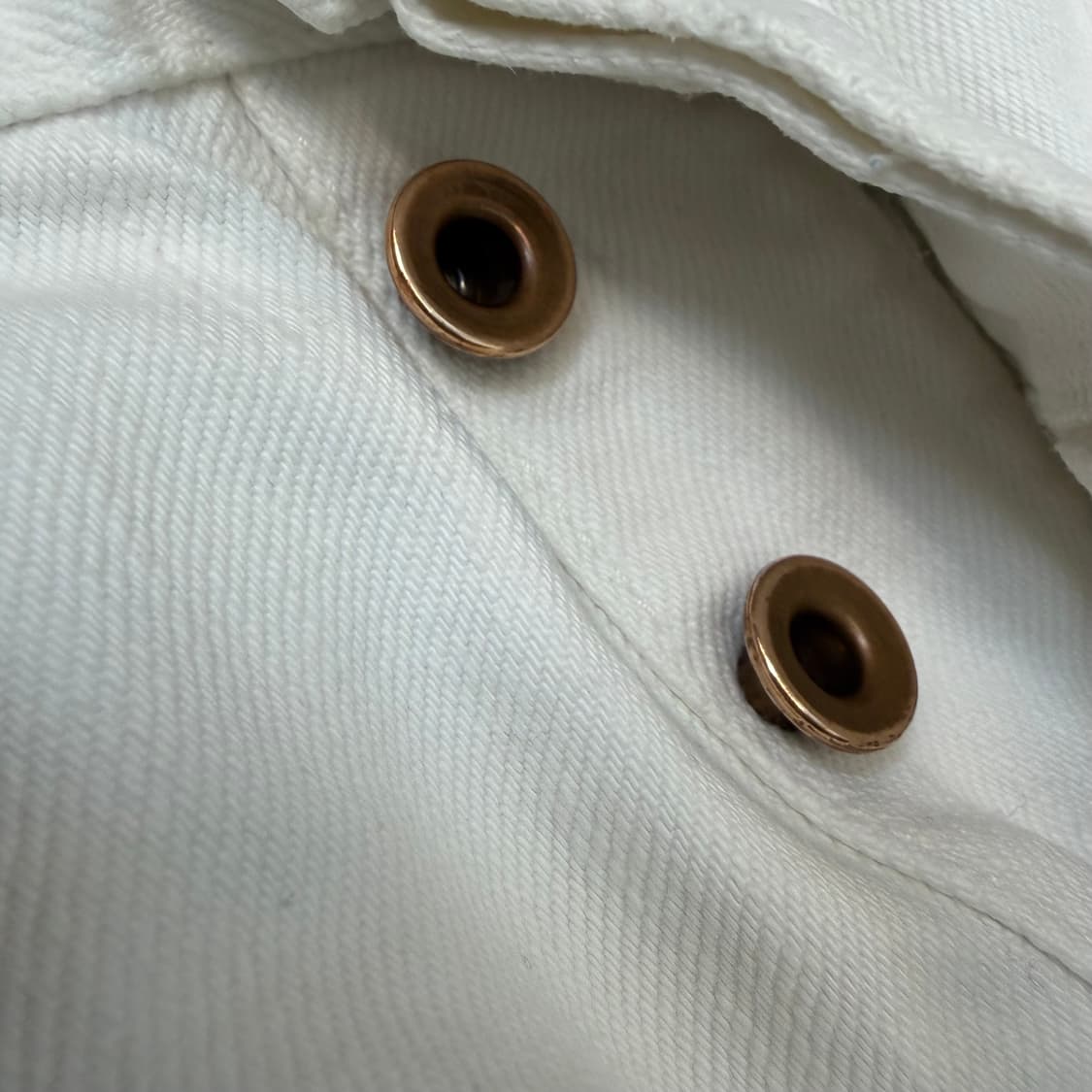 RRL 랄프로렌 더블알엘 화이트 셀비지 스트레이트 데님 상품이미지4