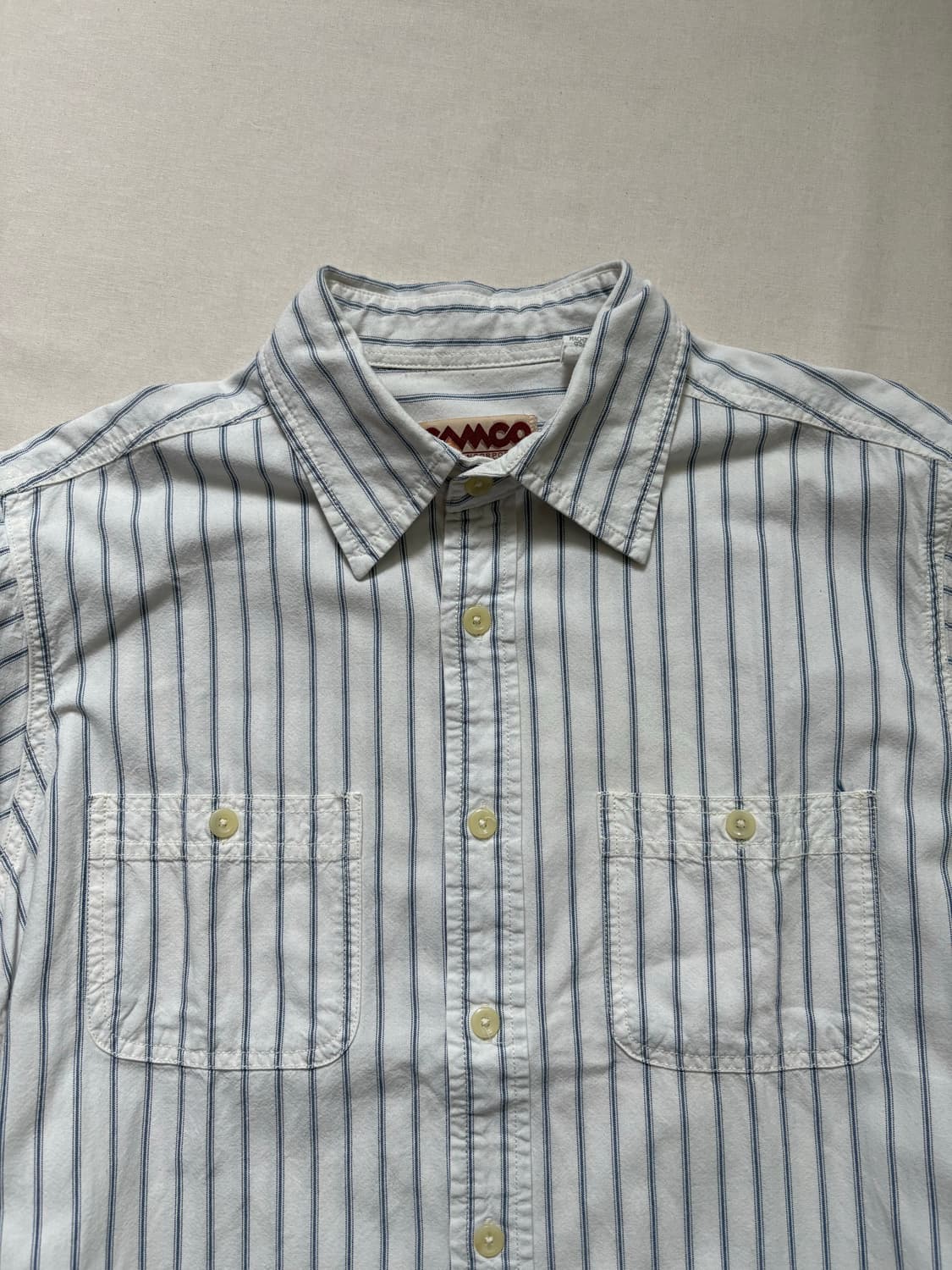 striped short sleeved shirt 상품이미지4